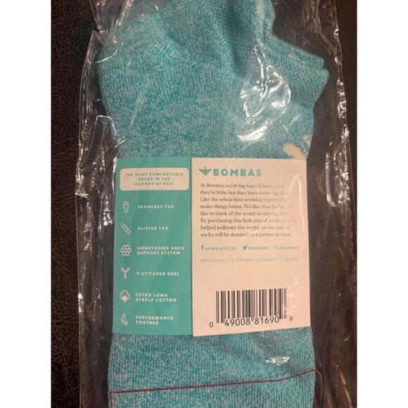Bombas Performance Socks – 2 Pair Bundle Large Brand New in Package - Picture 4 of 5